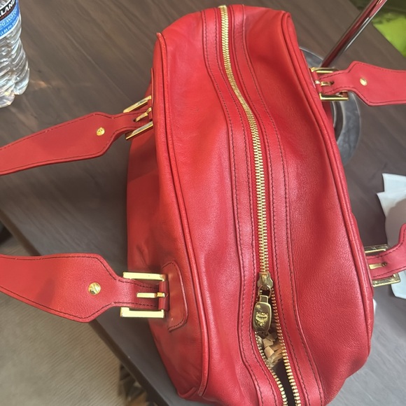 Authentic and Vintage MCM Satchel made in Italy - Picture 6 of 13